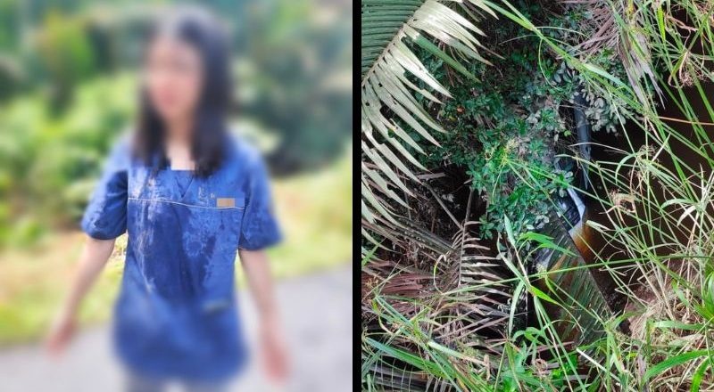 பெண் மருத்துவர் அதிர்ஷ்டவசமாக உயிர் தப்பினார்