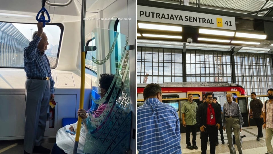 எம்.ஆர்.டி. சேவை, துன் மகாதீர் பாராட்டு