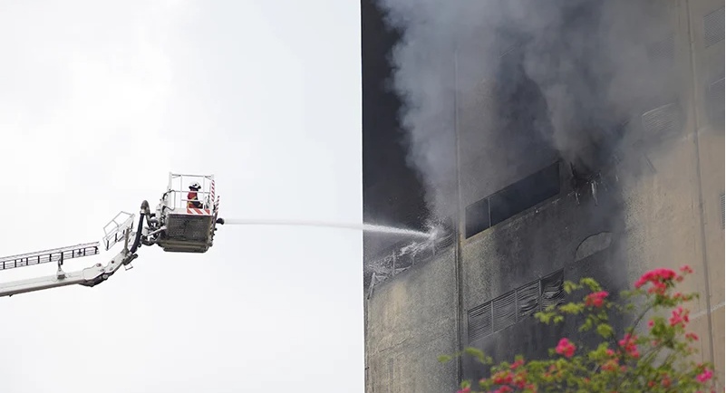 மின் துணை நிலையத்தில் தீ