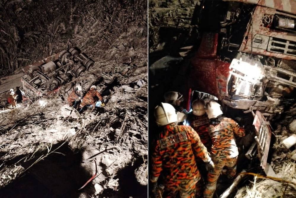 பள்ளத்தாக்கில் விழுந்து ஆடவர் மரணம்