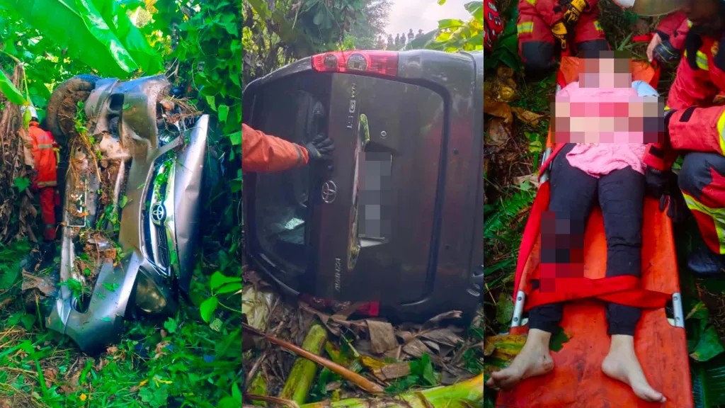 கணவன், மனைவி உயிர்த்தப்பினர்