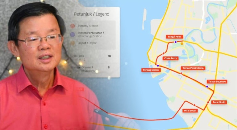 பெரு நிலத்தையும் எல்.ஆர்.டி. இணைக்கும்