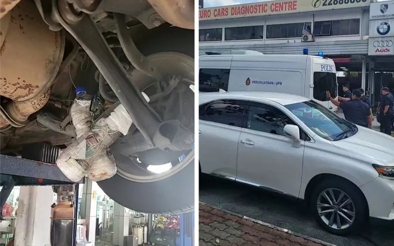 சித்தி காசிம் காரின் அடியில் வெடிகுண்டு