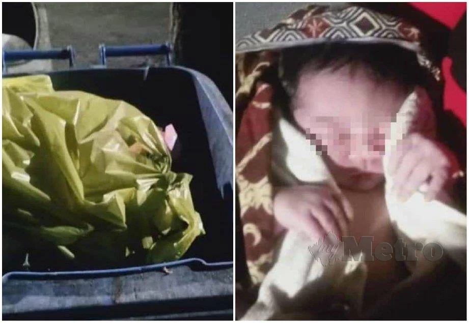 குப்பைத் தொட்டியில் வீசப்பட்ட குழந்தை