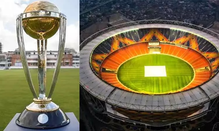உலகக் கோப்பை கிரிக்கெட்: ஆன்லைன் டிக்கெட் விற்பனை 25-ந்தேதி தொடக்கம்
