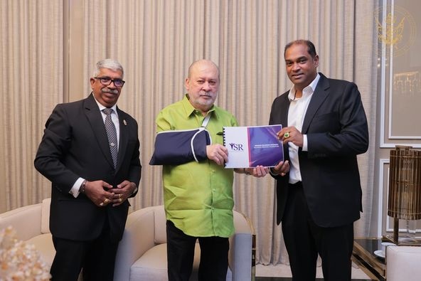 மித்ரா தொடர்பில் ஜோகூர் சுல்தானுடன் டத்தோ ரமணன் சந்திப்பு