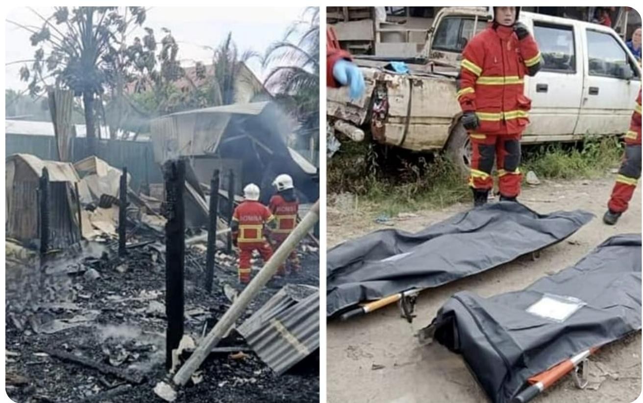 இருவர் கருகி மாண்டனர்