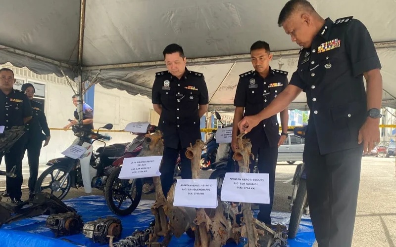 மோட்டார் சைக்கிள் களவாடல் கும்பல் முறியடிப்பு