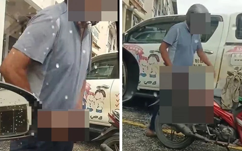 ஆபாச சேட்டைப் புரிந்த அந்த ஆடவர் கைது