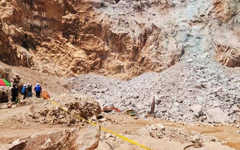 கல்லுடைப்புப்பகுதியில் தொழிலாளர் மரணம்