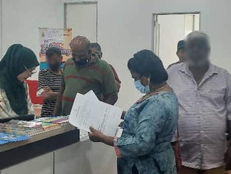 கோத்தா கெமுனிங் தொகுதியில் தீபாவளி பற்றுச்சீட்டு