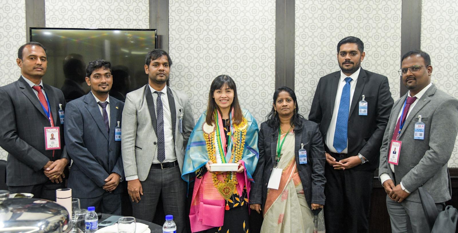 இந்திய பேராளர் குழு, தொடர்பு மற்றும் இலக்கவியல் துணையமைச்சருடன் சிறப்பு சந்திப்பு