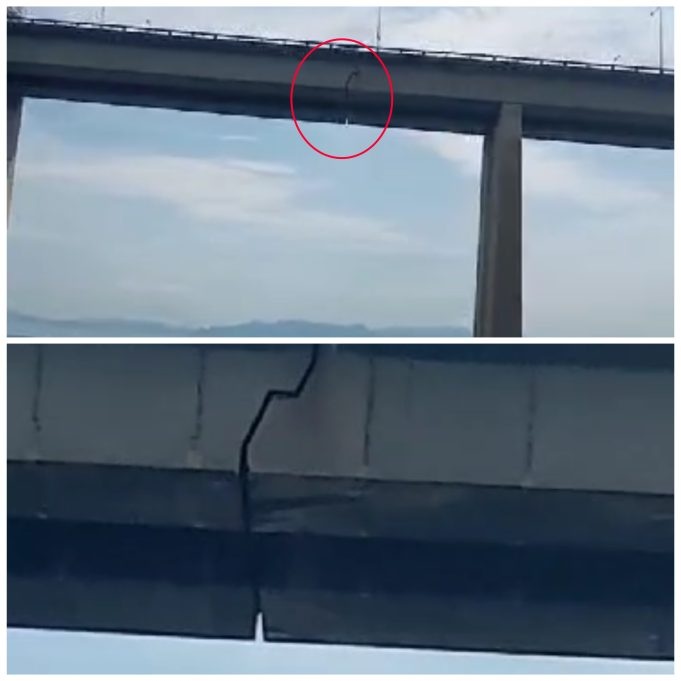 பினாங்கு பாலத்தில் விரிசல் ஏற்பட்டுள்ளதா?