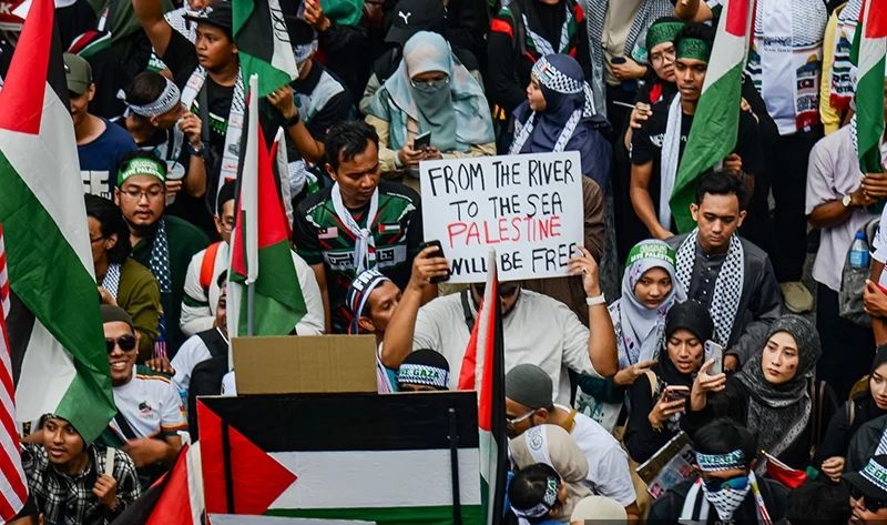 பாலஸ்தீனர்களுக்கு ஆதரவாக ஒருமைப்பாட்டு நிகழ்வை சீர்குலைக்க முற்படுவதா? பாஸ் கட்சி கண்டனம்