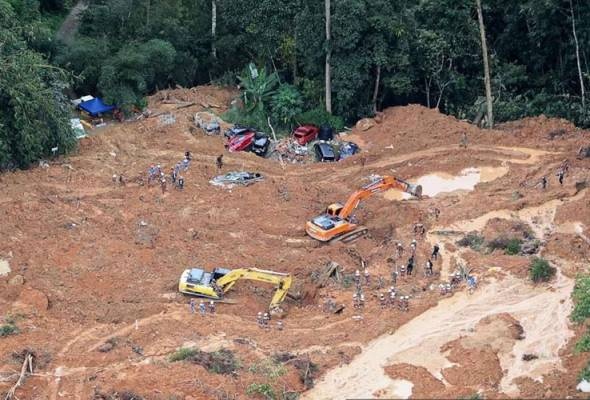 கனத்த மழையே நிலச்சரிவுக்கு முக்கிய காரணமாகும்