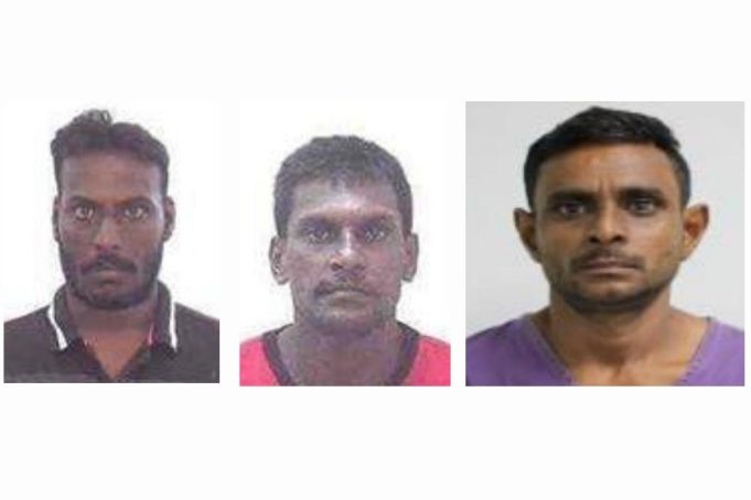 கொள்ளைக்கும்பலை போலீசார் வளைத்துப் பிடித்தனர்