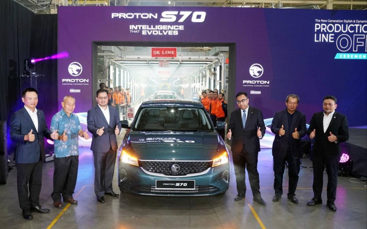 புரோட்டோனின் புதிய செடான் வகை எஸ்70 அறிமுகம் கண்டது !