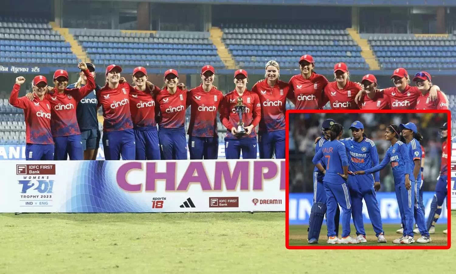 இங்கிலாந்துக்கு எதிரான தொடர்: இந்திய பெண்கள் அணிக்கு ஆறுதல் வெற்றி