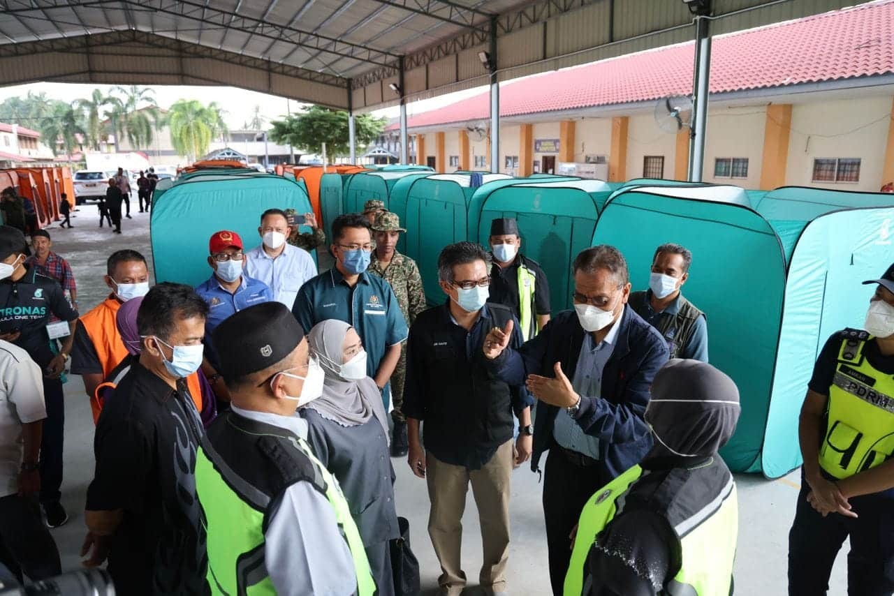 துயர் துடைப்பு மையங்கள் கோவிட்-19 தொற்றுப் பரவல்