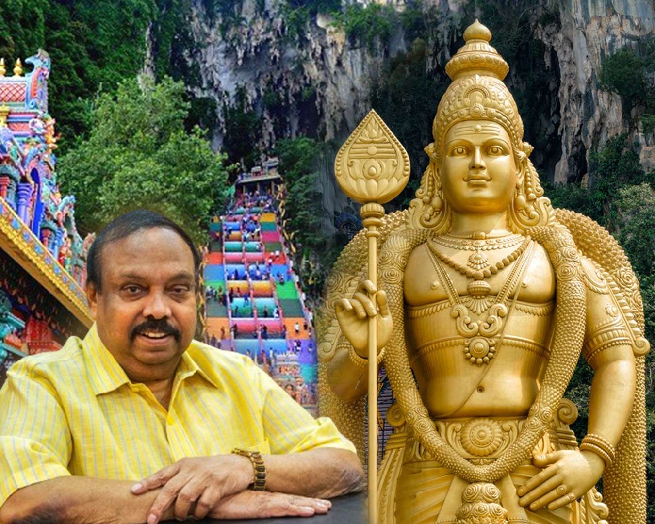140 அடி உயர முருகப் பெருமானின் 8 ஆம் ஆண்டு பன்னீர் அபிசேக விழா 01.01.2024, திங்கட்கிழமை