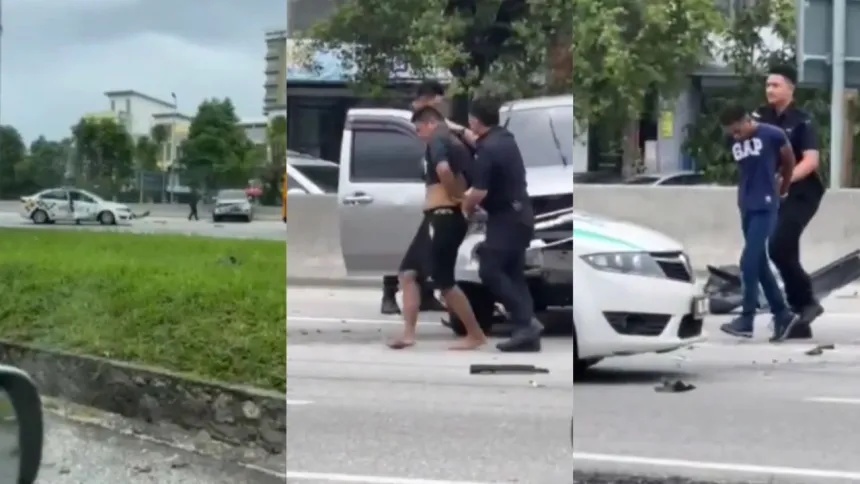 போலீஸ் சோதனையில் தப்பித்த நபர் பிடிபட்டார்