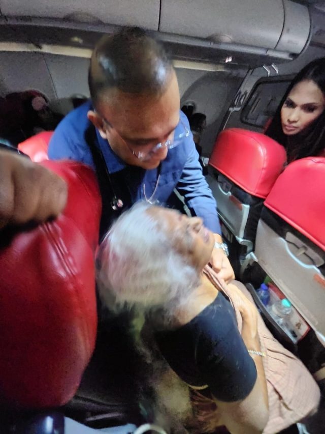 டாக்டர் சத்தியாவின் விரைந்த செயல் ஒரு முதியவரை காப்பாற்றியது