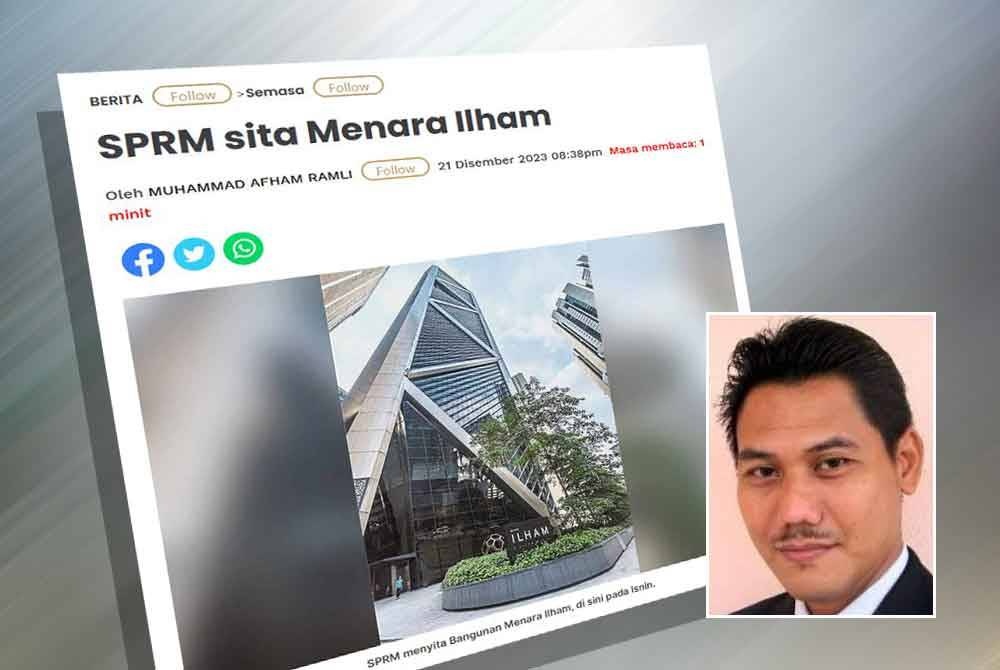 சட்டத்திற்கு உட்பட்டே துன் டாயிம் ஜைனு​தீனின் இல்ஹாம் கட்டடம் பறிமுதல்