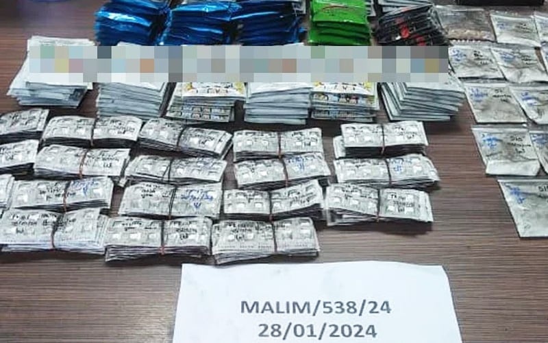 ஆறரை லட்சம் வெள்ளி மதிப்பிலான போதைப் பொருள் பறிமுதல்