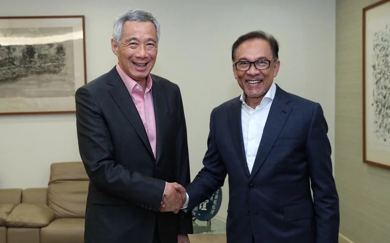 சிங்கப்பூர் பிரதமரை சந்திக்கிறார் அன்வார் இப்ராஹிம்