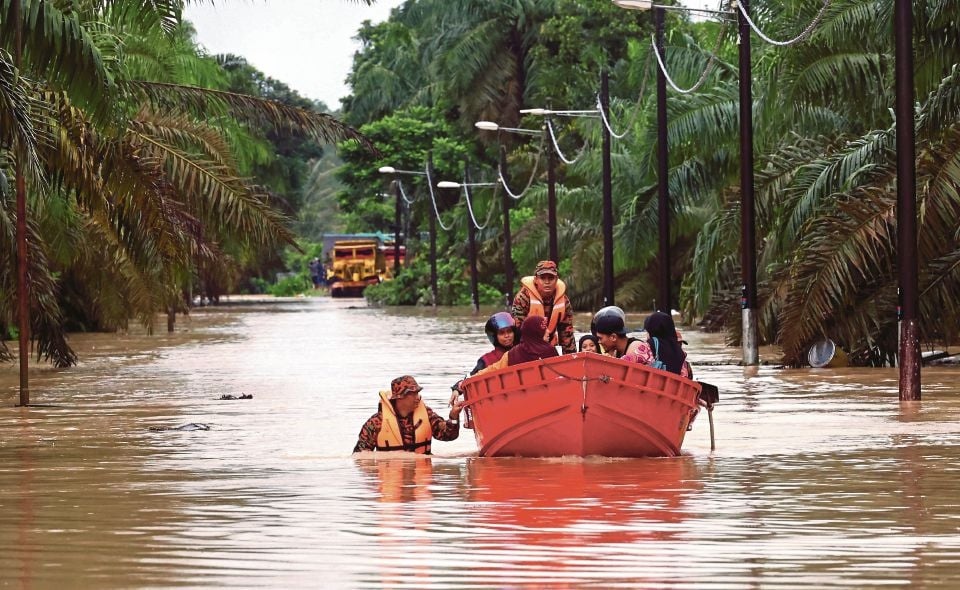 அதிகரித்து வரும் ஜொகூர் வெள்ளப்பெருக்கு