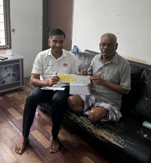 அகம்பரமிற்கு பினாங்கு இந்து அறப்பணி வாரியம் உதவி