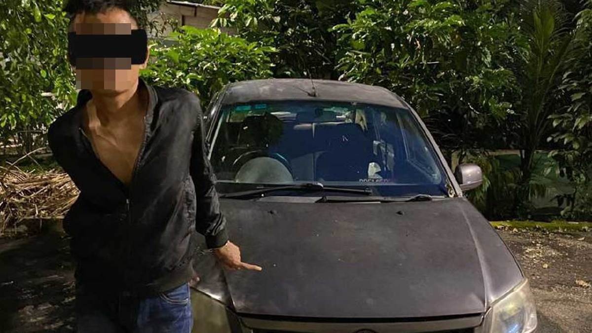 வீட்டை உடைத்து, காரை திருடிய நபர் கைது