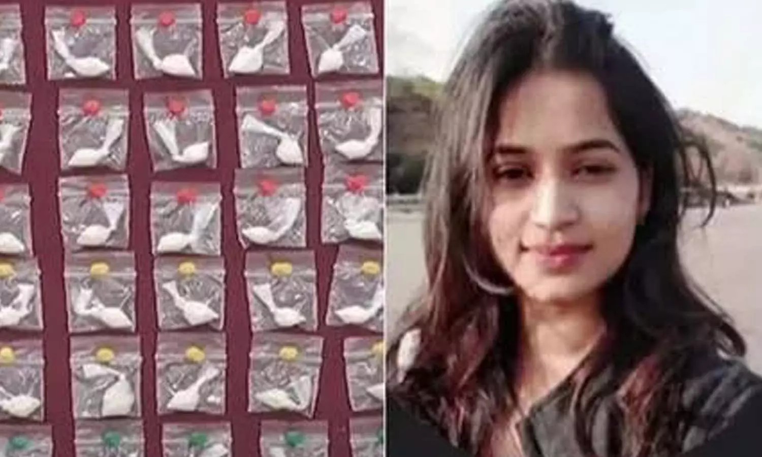 நடிகருக்காக போதை பொருள் கடத்திய துணை நடிகை.. போலீசார் அதிரடி