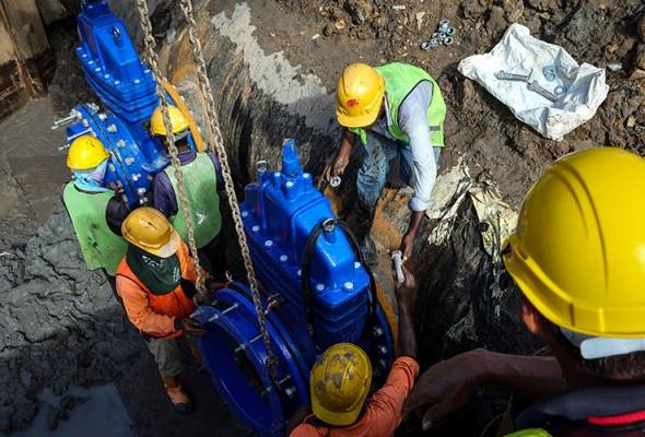 குழாய் இணைப்பு பணி முன்னதாகவே முடிந்தது