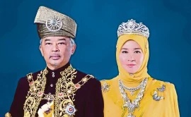 விடை பெறும் மாமன்னர் தம்பதியரை வழியனுப்ப வரலாம்