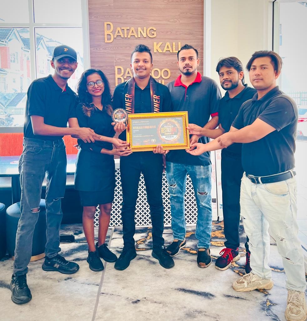 அனைத்துலக விருதை வென்றது  BATANG KALI BAMBOO BRIYANI உணவகம்