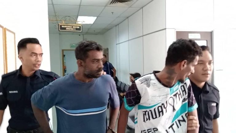 இரண்டு ஆடவர்களுக்கு எதிராக குற்றச்சாட்டு