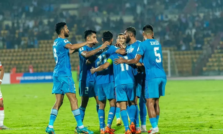உலகக்கோப்பை கால்பந்து தகுதிச்சுற்று; இந்தியாவுக்கு அதிர்ச்சி அளித்த ஆப்கானிஸ்தான்