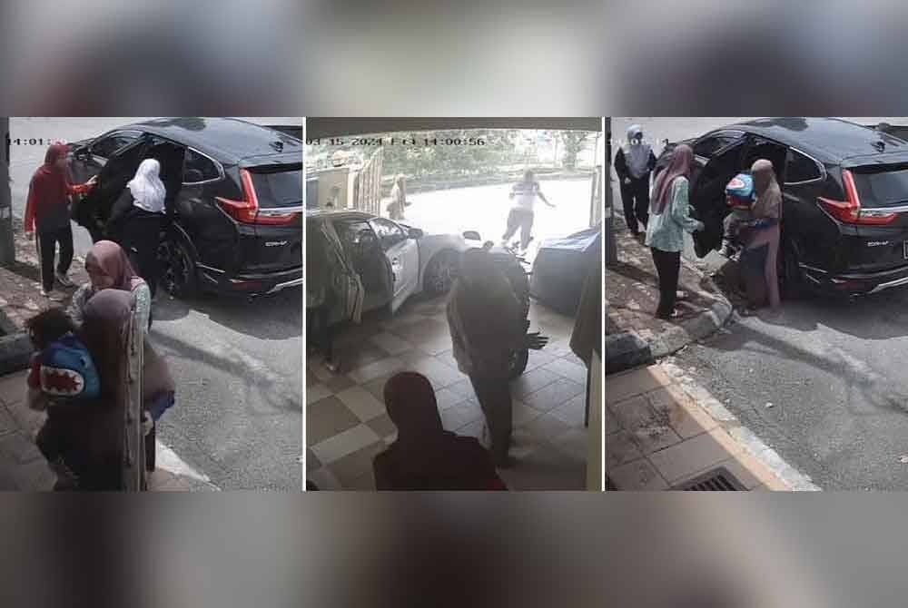 காரில் பிள்ளையை மறந்துவிட்டு சென்ற பெற்றோர்!