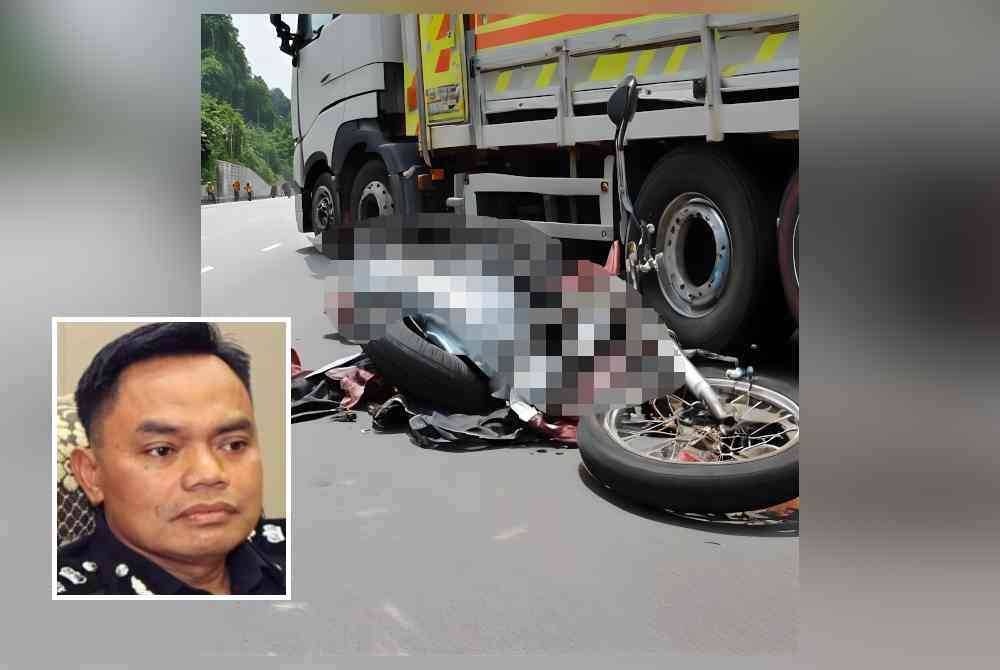 அவசர தடத்தில் நின்றுக்கொண்டிருந்த லோரியை மோதிய உணவு அனுப்புநர் உயிரிழந்தார்