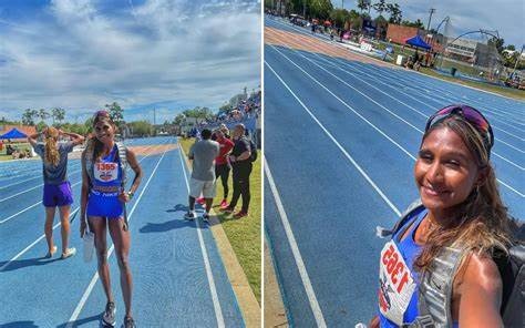 400 மீட்டர் ஓட்ட பந்தயத்தில் ஷெரின், ஷாந்தி  யை வீழ்த்தினர்