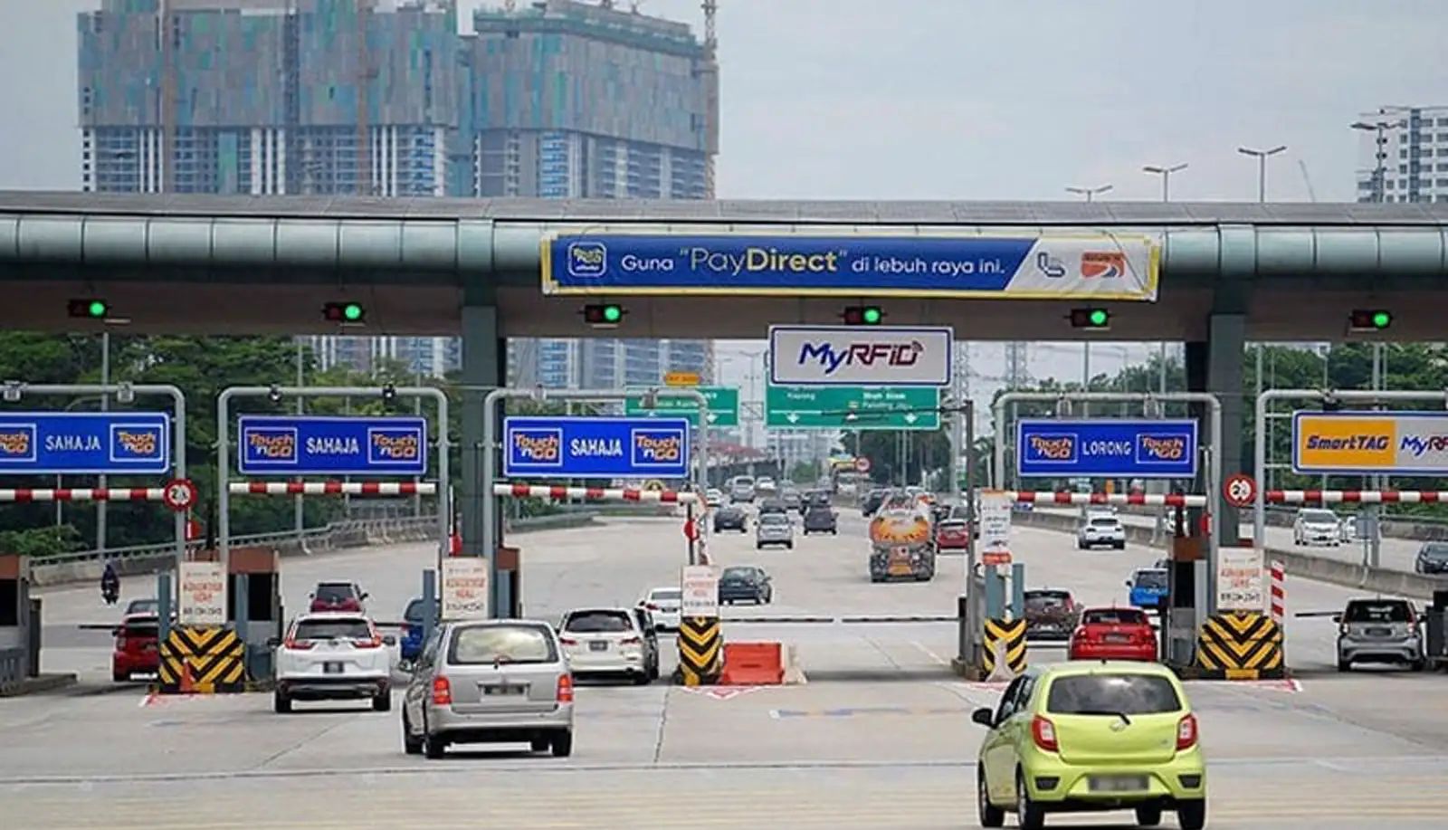 டோல் சாவடிகளை அகற்றுவது கடிமானது