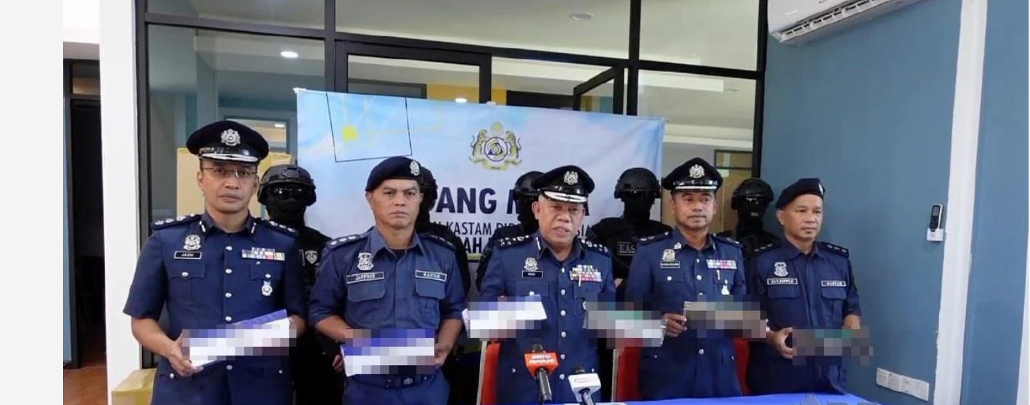 வெ 1.3 மில்லியன் சிகரெட்டுகள் பறிமுதல்