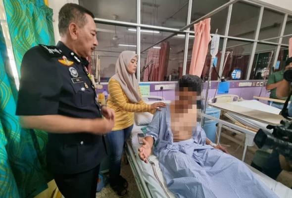 கும்பல் ஒன்றினால் சரமாரியாக தாக்கப்பட்ட ஆடவர்