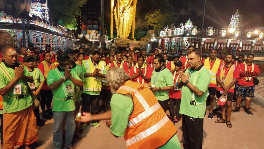 பங்குனி உத்திரத் திருவிழாவை முன்னிட்டு பாதயாத்திரை