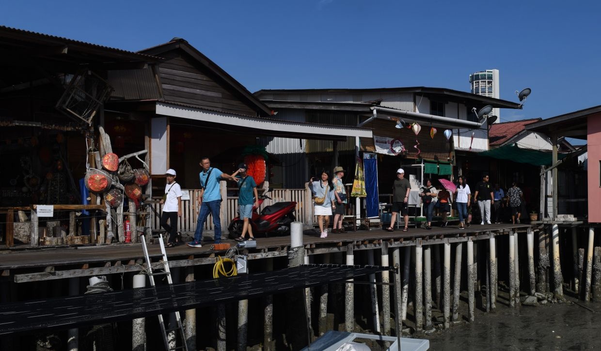 பினாங்கில் குவிந்த சுற்றுப்பயணிகள்