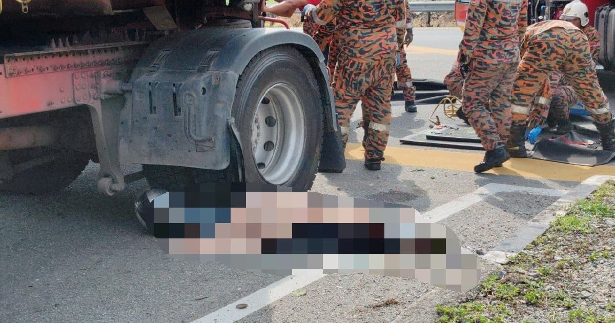 டிரெய்லருடன் மோதியதில் 73 வயது முதியவர் மரணம்