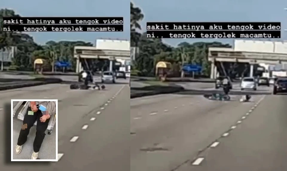 வழிப்பறி கொள்ளையால் சாலையில் சுருண்டு விழுந்த பெண்