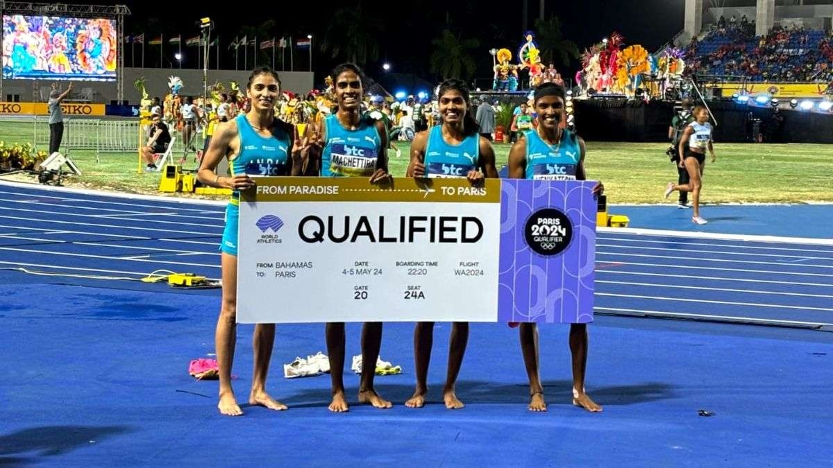 பாரிஸ் ஒலிம்பிற்கு 400 மீ தொடர் ஓட்டப் போட்டிக்கு இந்திய ஆண்கள் மற்றும் பெண்கள் அணி தகுதி