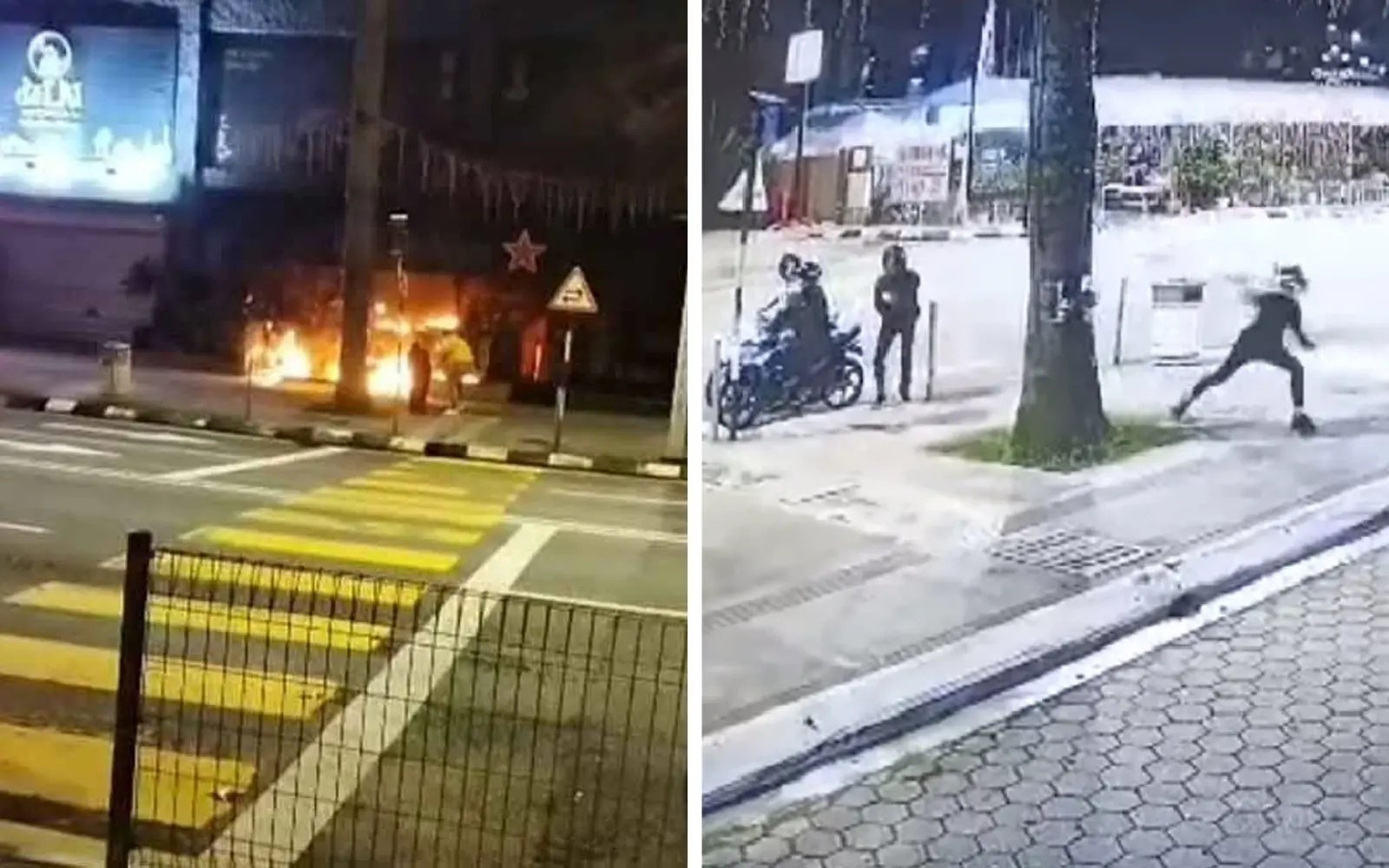 கேளிக்கை மையம் மீது பெட்ரோல் குண்டு வீச்சு தாக்குதல்; விசாரணையை தொடங்கியது போலிஸ்!